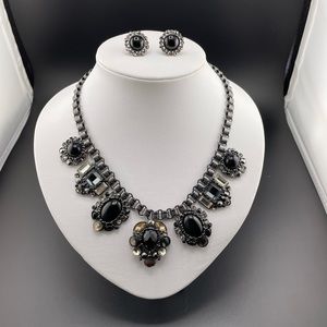 Nordstrom B.P. Statement Necklace & Earrings 18-19”